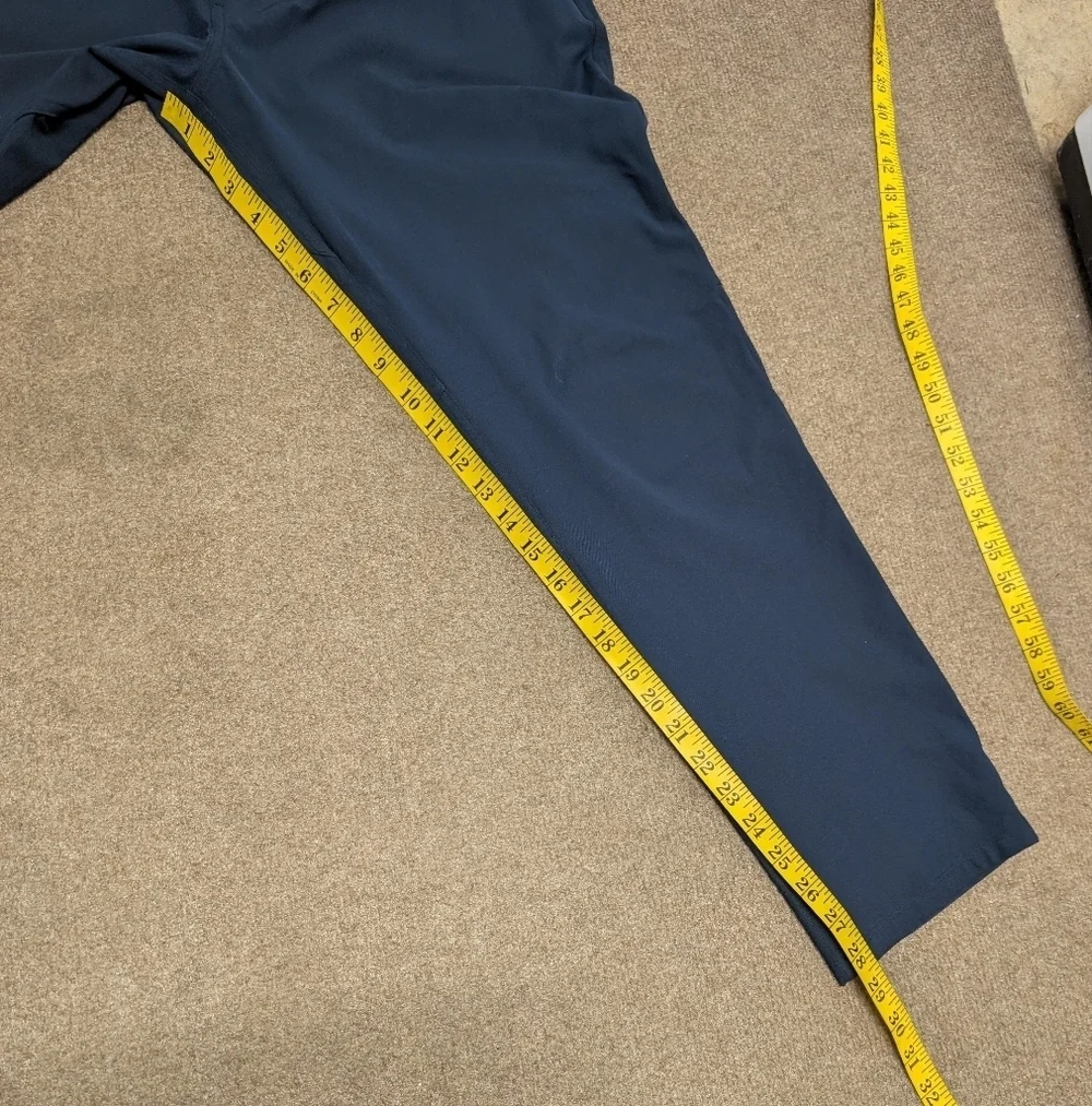 Lululemon ABC Pant Classic Warpstreme Dark Blue Men's Size 35